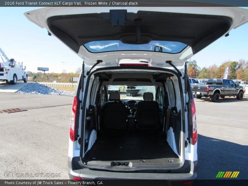 Frozen White / Charcoal Black 2016 Ford Transit Connect XLT Cargo Van