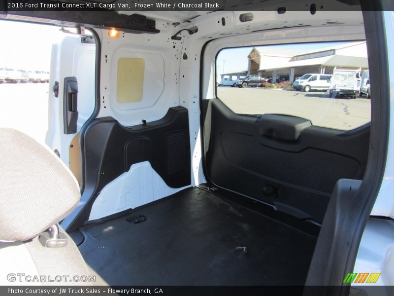 Frozen White / Charcoal Black 2016 Ford Transit Connect XLT Cargo Van