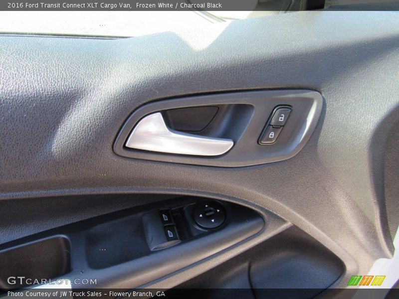 Frozen White / Charcoal Black 2016 Ford Transit Connect XLT Cargo Van