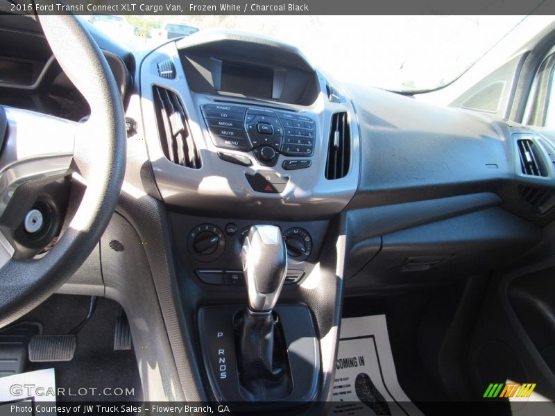 Frozen White / Charcoal Black 2016 Ford Transit Connect XLT Cargo Van