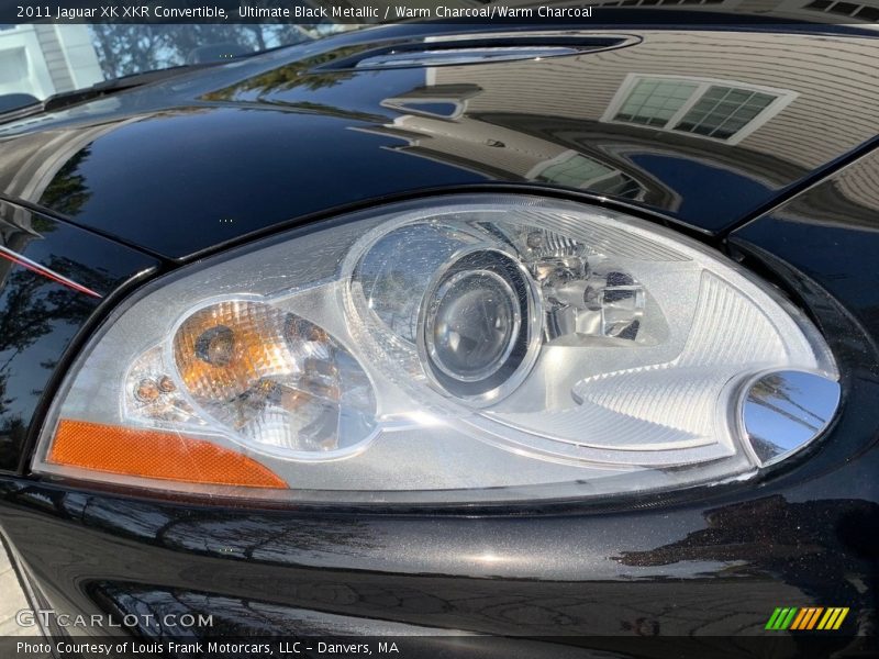 Ultimate Black Metallic / Warm Charcoal/Warm Charcoal 2011 Jaguar XK XKR Convertible