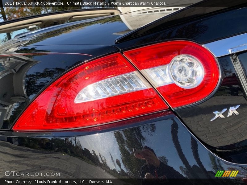Ultimate Black Metallic / Warm Charcoal/Warm Charcoal 2011 Jaguar XK XKR Convertible