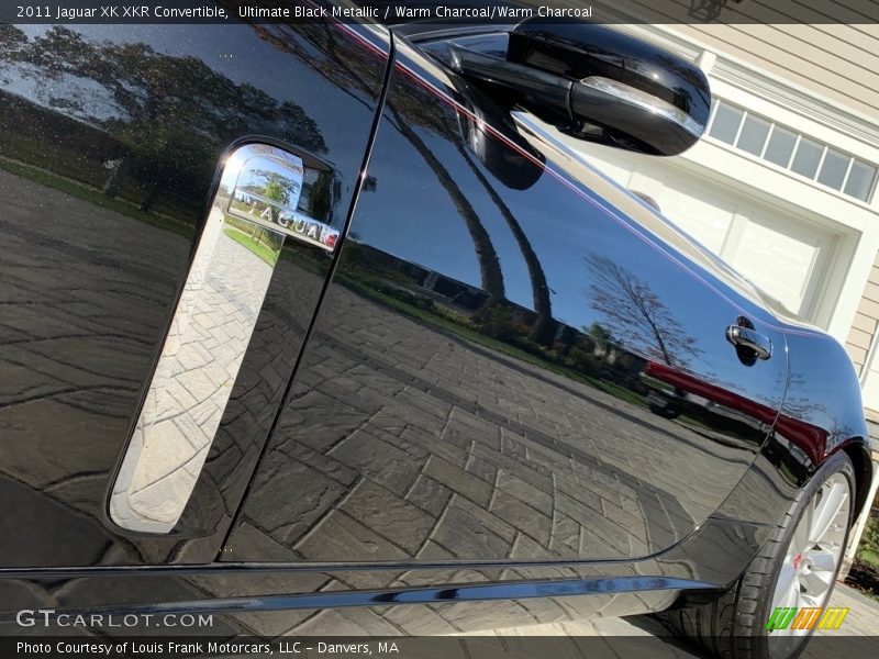 Ultimate Black Metallic / Warm Charcoal/Warm Charcoal 2011 Jaguar XK XKR Convertible