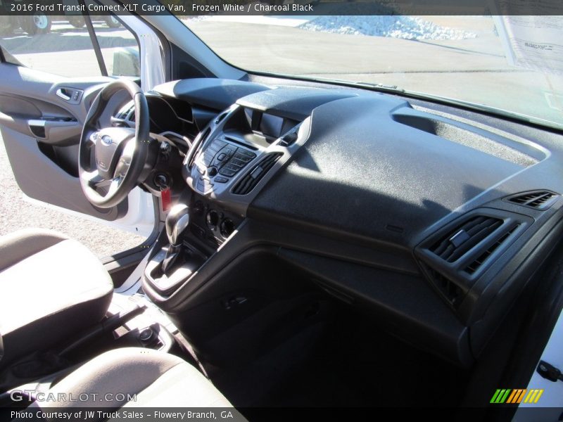 Frozen White / Charcoal Black 2016 Ford Transit Connect XLT Cargo Van