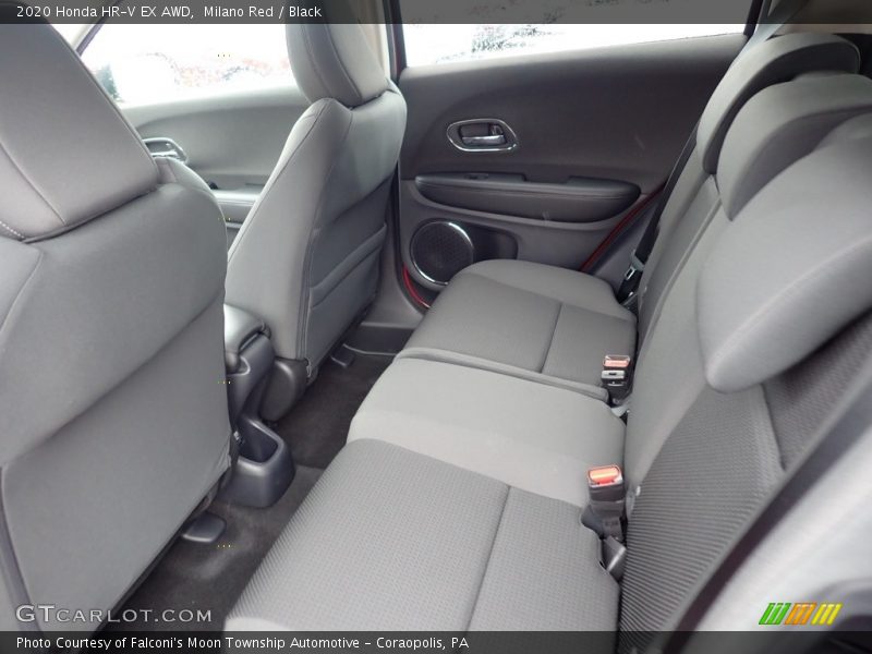 Milano Red / Black 2020 Honda HR-V EX AWD