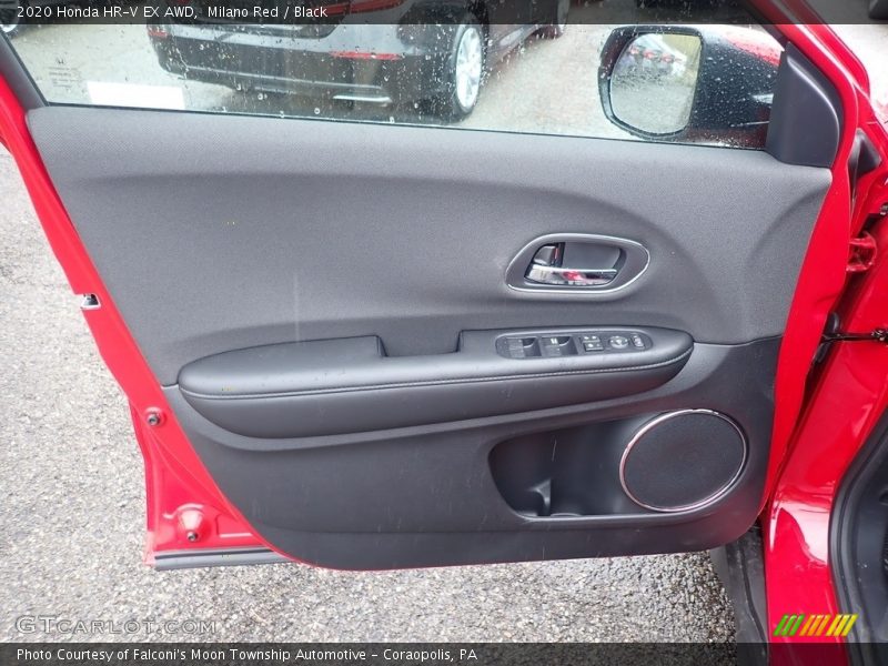 Milano Red / Black 2020 Honda HR-V EX AWD