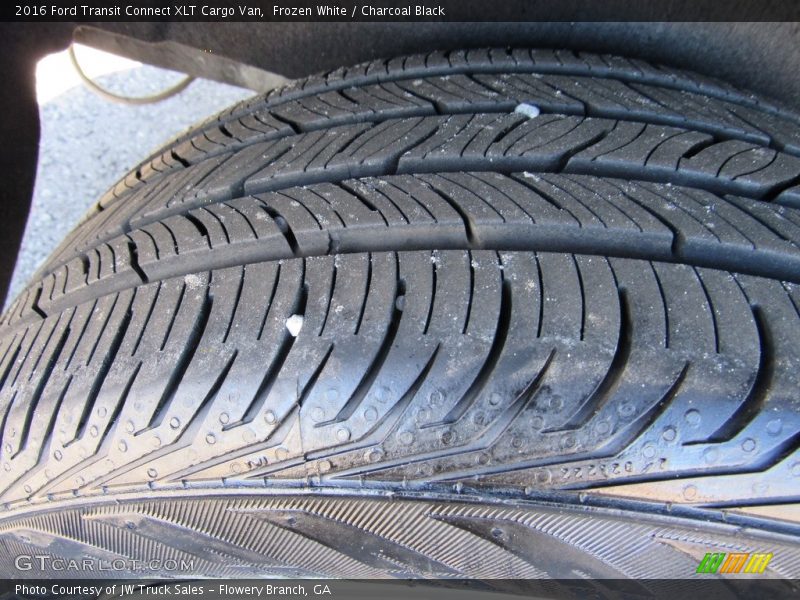 Frozen White / Charcoal Black 2016 Ford Transit Connect XLT Cargo Van