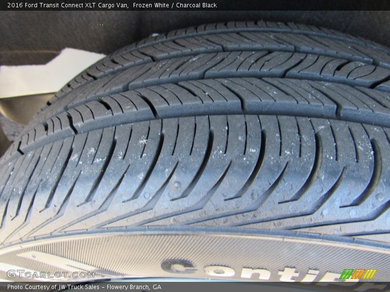 Frozen White / Charcoal Black 2016 Ford Transit Connect XLT Cargo Van
