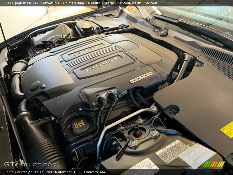 Ultimate Black Metallic / Warm Charcoal/Warm Charcoal 2011 Jaguar XK XKR Convertible