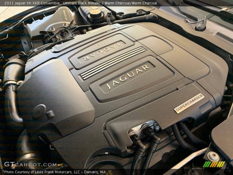 Ultimate Black Metallic / Warm Charcoal/Warm Charcoal 2011 Jaguar XK XKR Convertible