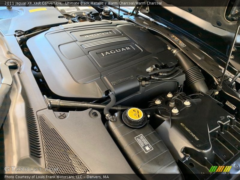 Ultimate Black Metallic / Warm Charcoal/Warm Charcoal 2011 Jaguar XK XKR Convertible