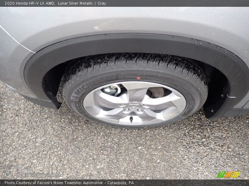Lunar Silver Metallic / Gray 2020 Honda HR-V LX AWD