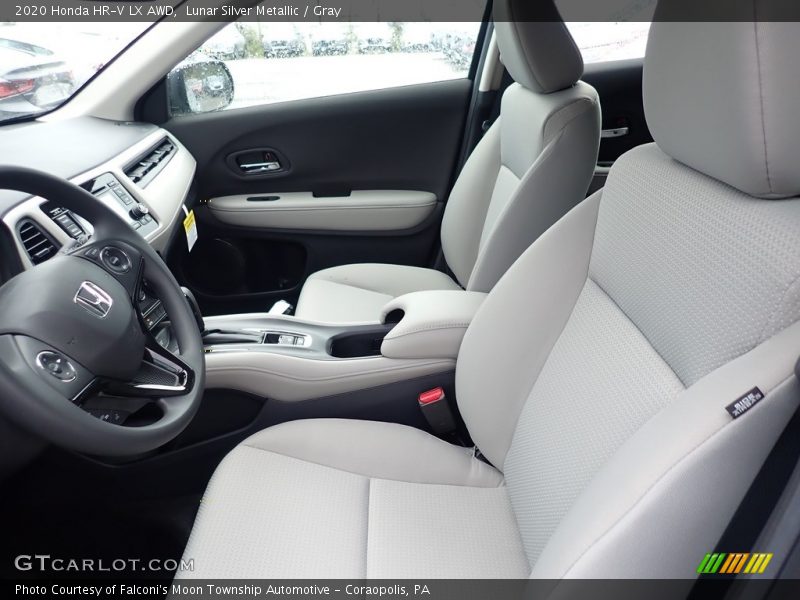 Lunar Silver Metallic / Gray 2020 Honda HR-V LX AWD