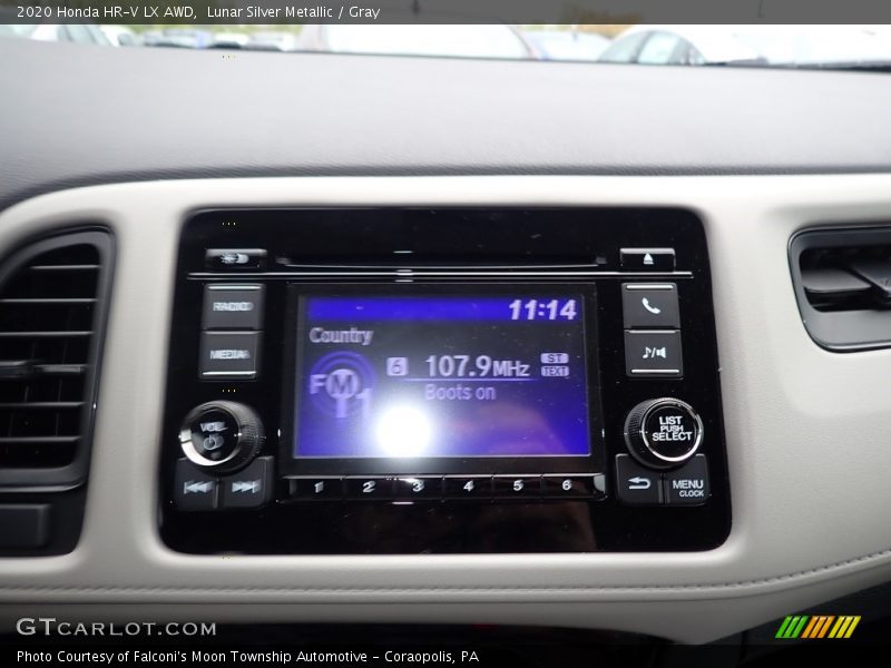 Lunar Silver Metallic / Gray 2020 Honda HR-V LX AWD