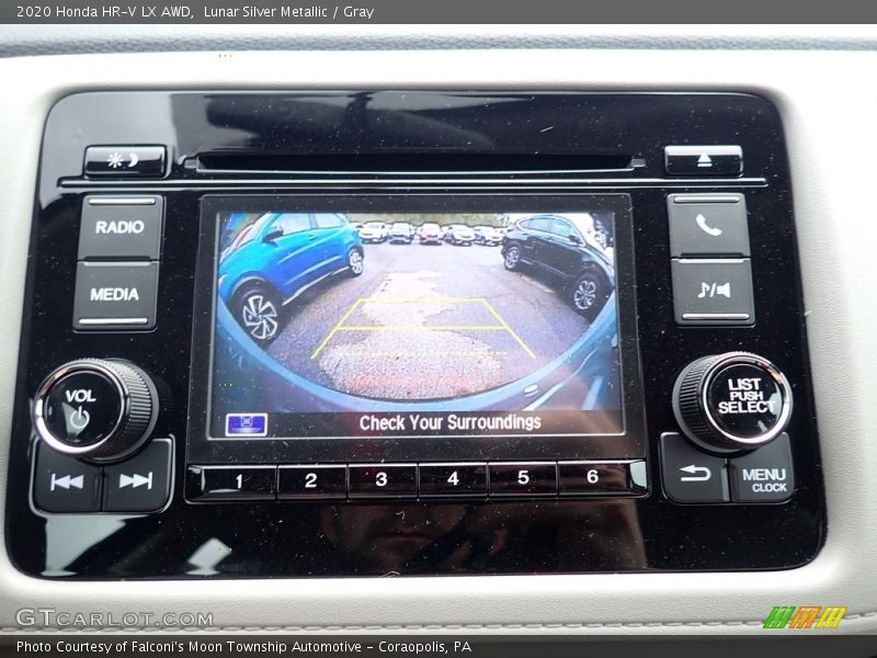 Lunar Silver Metallic / Gray 2020 Honda HR-V LX AWD