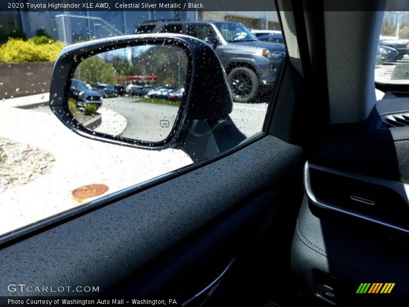 Celestial Silver Metallic / Black 2020 Toyota Highlander XLE AWD