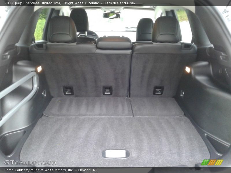 Bright White / Iceland - Black/Iceland Gray 2014 Jeep Cherokee Limited 4x4