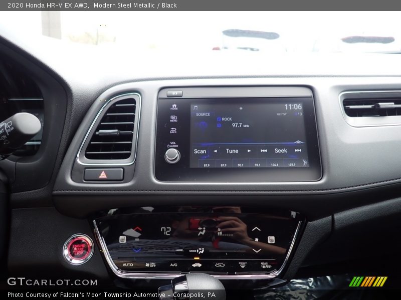 Modern Steel Metallic / Black 2020 Honda HR-V EX AWD