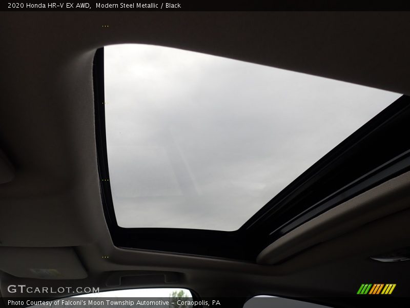 Modern Steel Metallic / Black 2020 Honda HR-V EX AWD