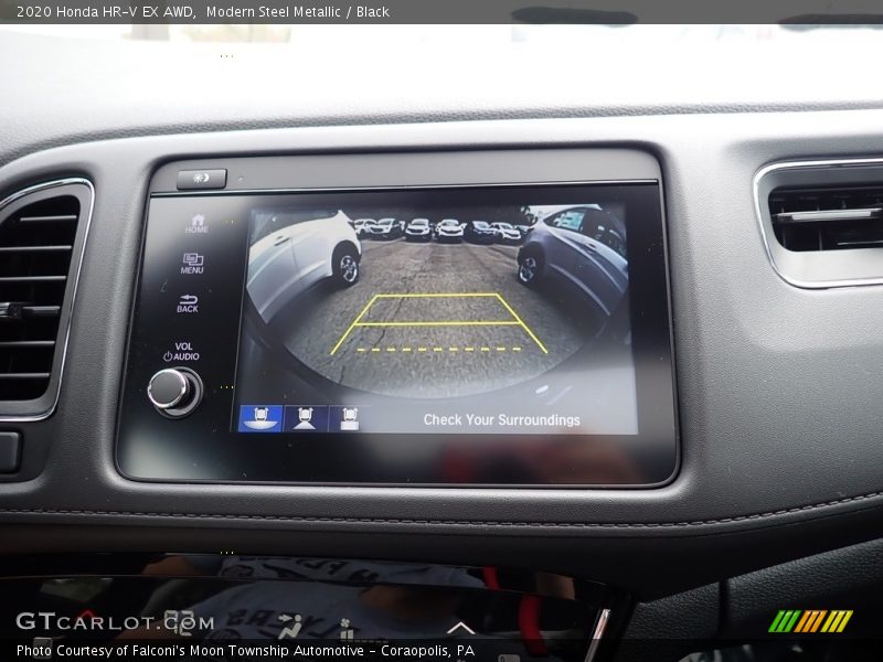 Modern Steel Metallic / Black 2020 Honda HR-V EX AWD