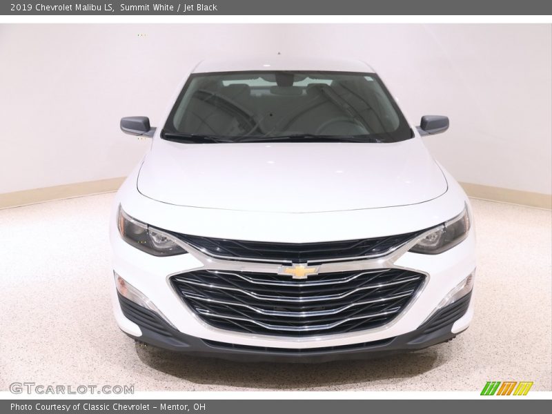 Summit White / Jet Black 2019 Chevrolet Malibu LS