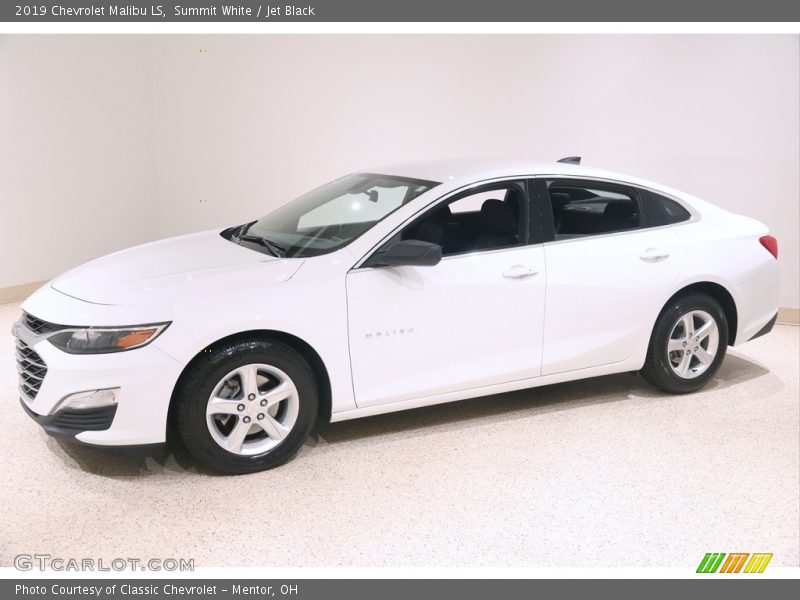 Summit White / Jet Black 2019 Chevrolet Malibu LS