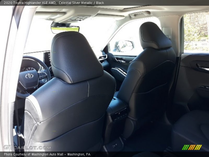 Celestial Silver Metallic / Black 2020 Toyota Highlander XLE AWD