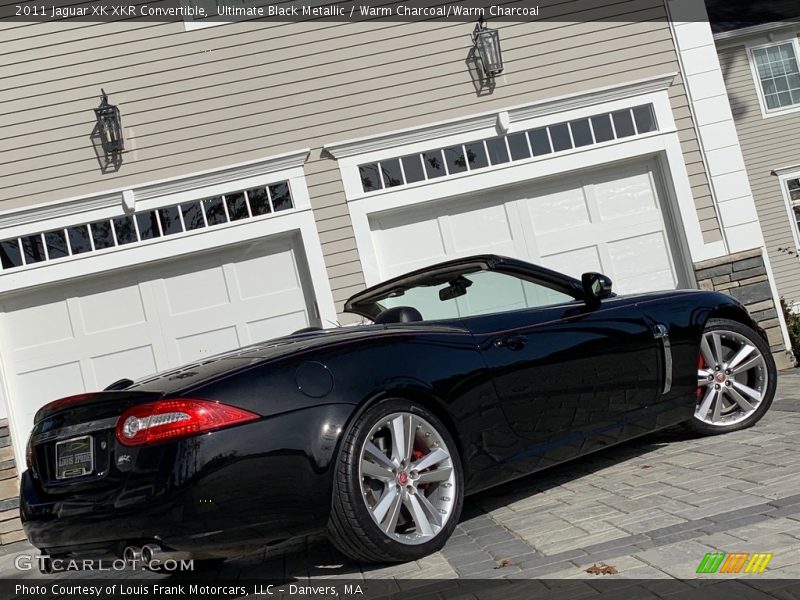 Ultimate Black Metallic / Warm Charcoal/Warm Charcoal 2011 Jaguar XK XKR Convertible