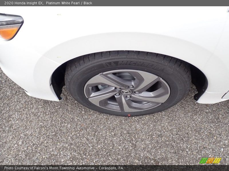 Platinum White Pearl / Black 2020 Honda Insight EX