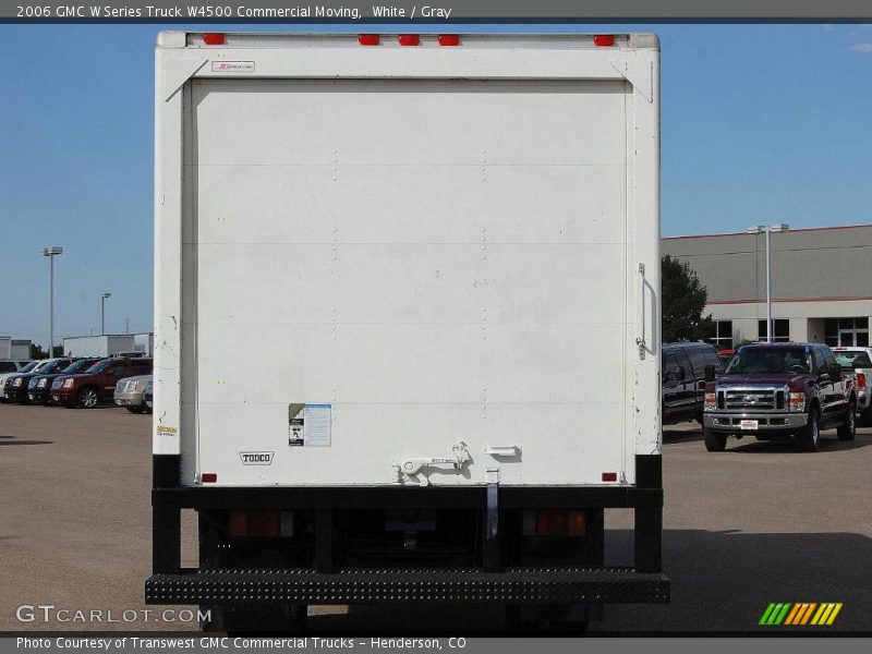 White / Gray 2006 GMC W Series Truck W4500 Commercial Moving