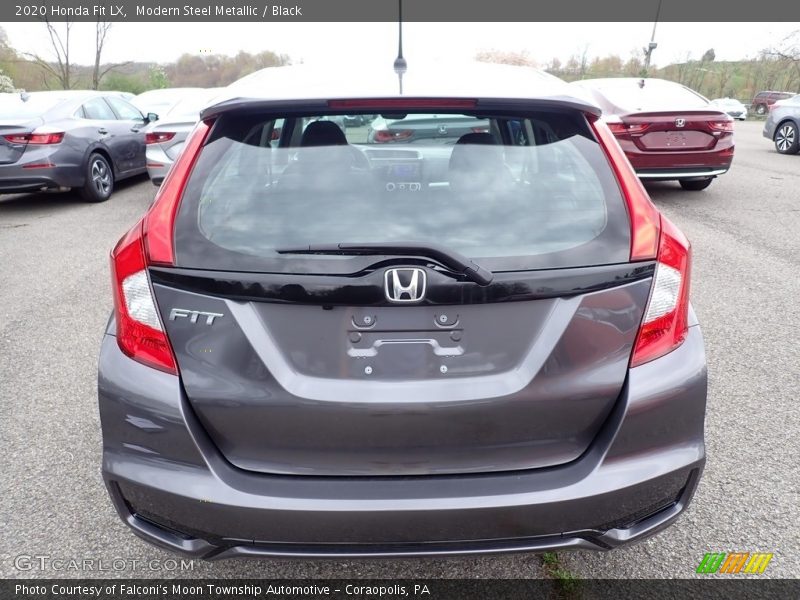 Modern Steel Metallic / Black 2020 Honda Fit LX
