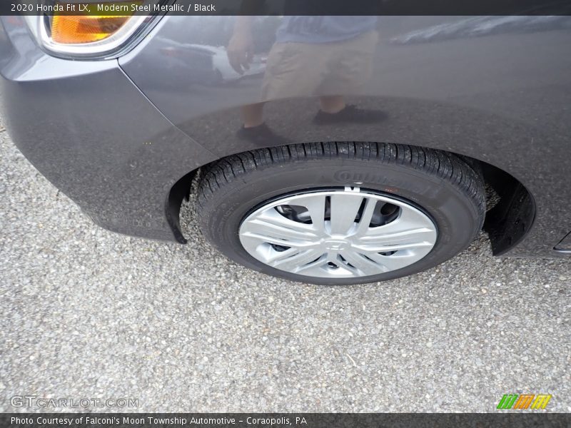 Modern Steel Metallic / Black 2020 Honda Fit LX