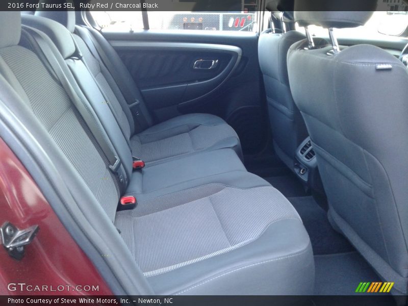 Ruby Red / Charcoal Black 2016 Ford Taurus SEL