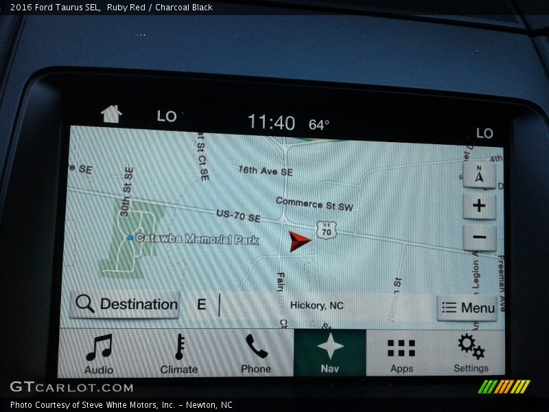 Ruby Red / Charcoal Black 2016 Ford Taurus SEL