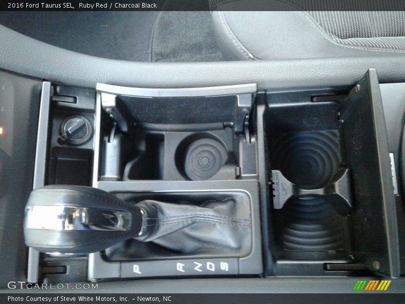 Ruby Red / Charcoal Black 2016 Ford Taurus SEL