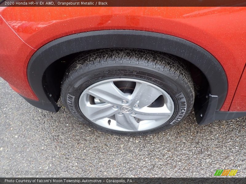 Orangeburst Metallic / Black 2020 Honda HR-V EX AWD