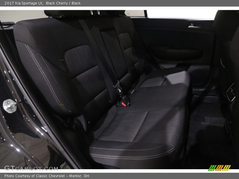 Black Cherry / Black 2017 Kia Sportage LX