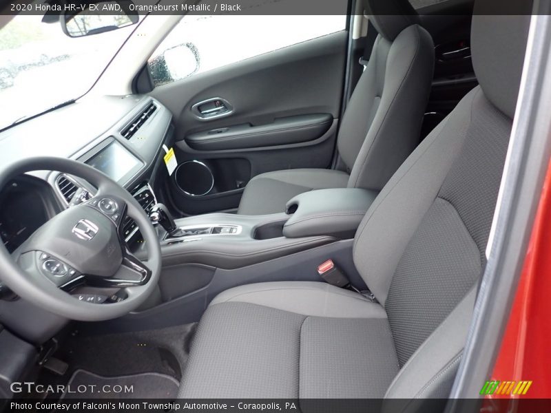 Orangeburst Metallic / Black 2020 Honda HR-V EX AWD