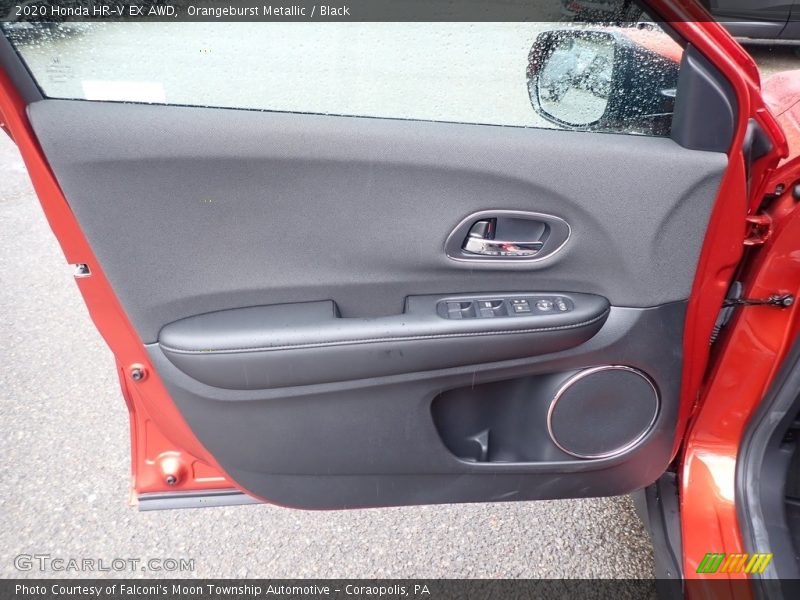 Orangeburst Metallic / Black 2020 Honda HR-V EX AWD