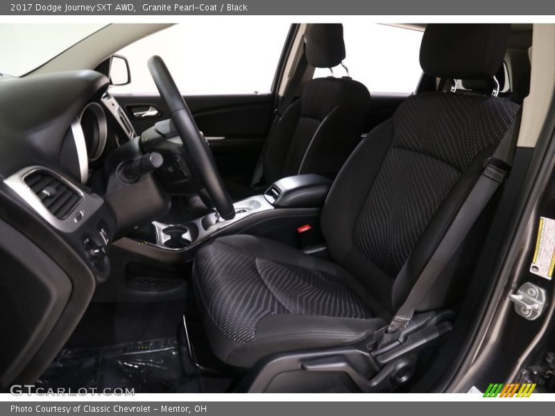 Granite Pearl-Coat / Black 2017 Dodge Journey SXT AWD