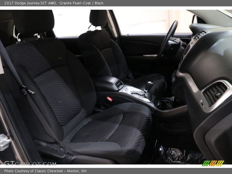Granite Pearl-Coat / Black 2017 Dodge Journey SXT AWD