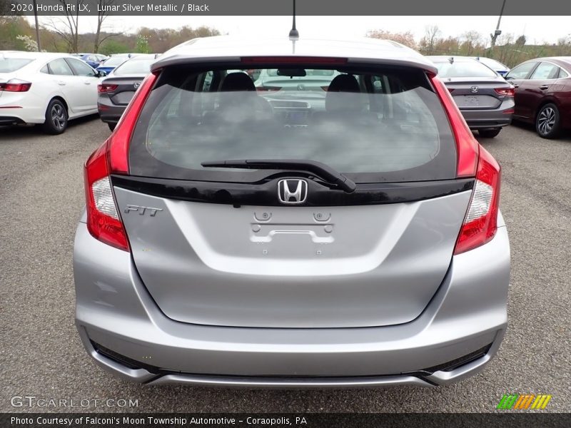 Lunar Silver Metallic / Black 2020 Honda Fit LX