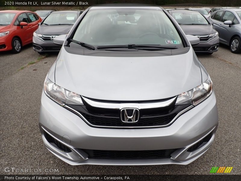 Lunar Silver Metallic / Black 2020 Honda Fit LX
