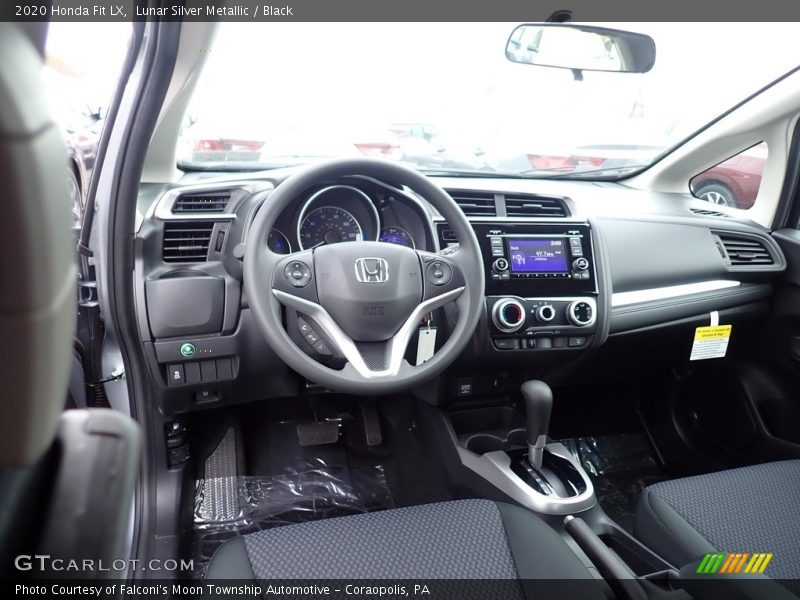  2020 Fit LX Black Interior