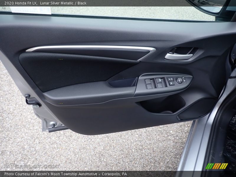 Lunar Silver Metallic / Black 2020 Honda Fit LX