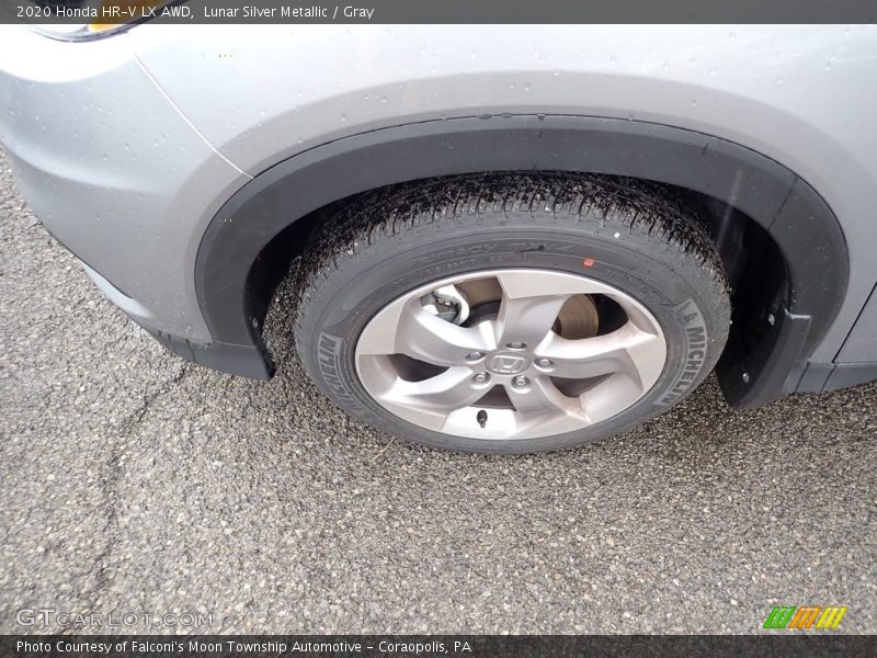 Lunar Silver Metallic / Gray 2020 Honda HR-V LX AWD