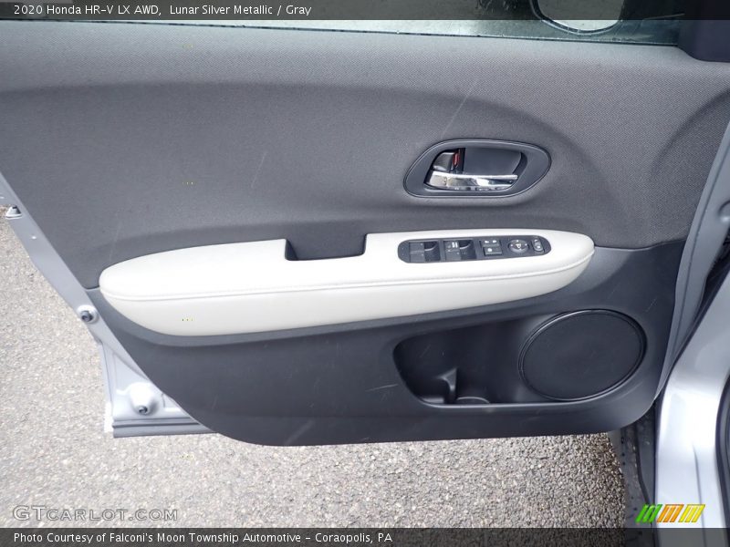 Lunar Silver Metallic / Gray 2020 Honda HR-V LX AWD