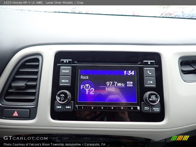 Lunar Silver Metallic / Gray 2020 Honda HR-V LX AWD