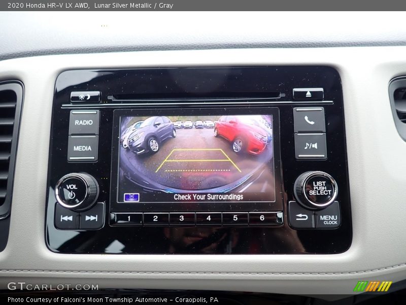 Lunar Silver Metallic / Gray 2020 Honda HR-V LX AWD