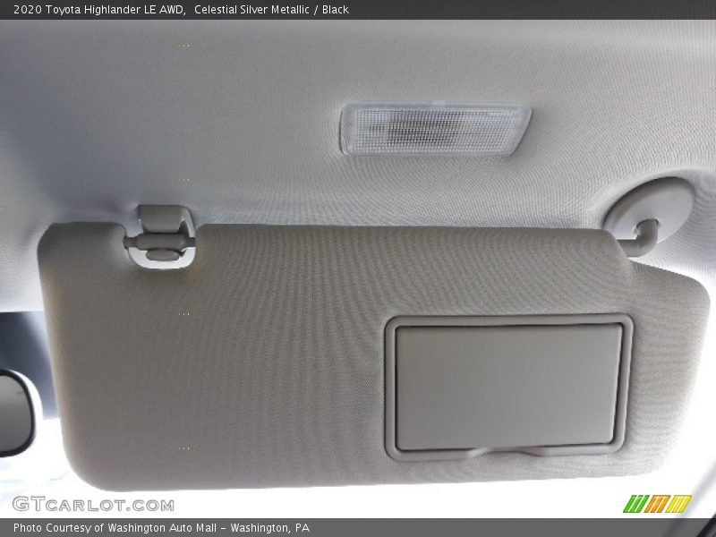Celestial Silver Metallic / Black 2020 Toyota Highlander LE AWD